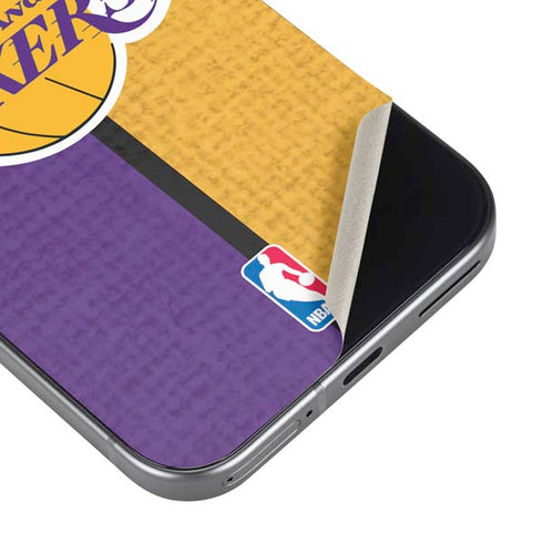 NBA Los Angeles Lakers Canvas Google Pixel 9 Skin